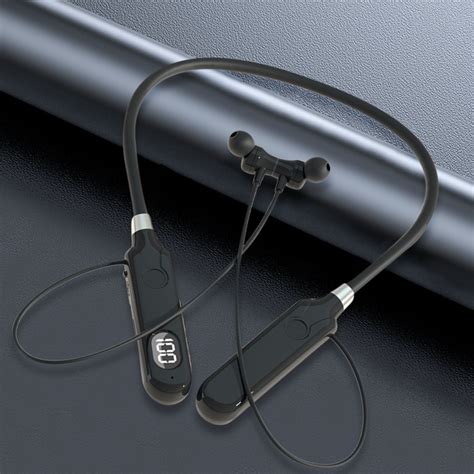 Jacenvly Clearance 2024 New Hanging Neck Bluetooth Earphone Wireless Magnetic Absorber Private