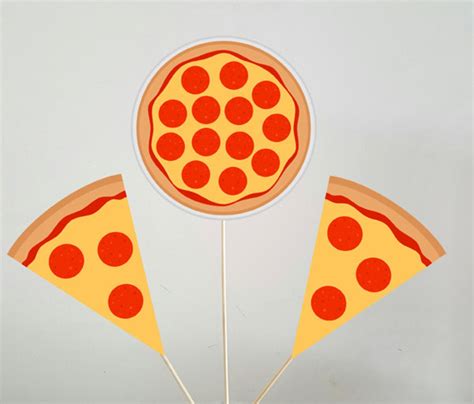 Pizza Garland Pizza Banner Pizza Party Banner Pizza Party Etsy