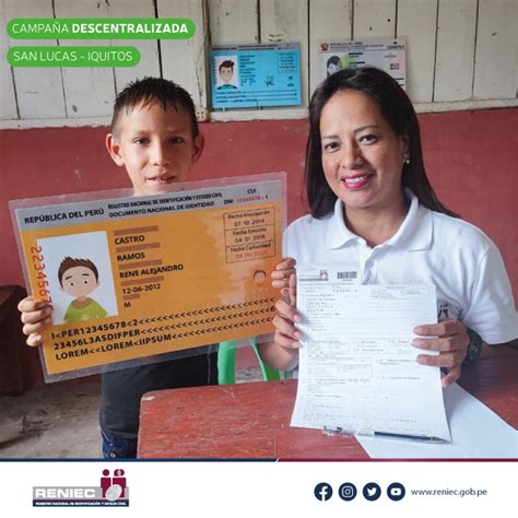 Reniec Per On Twitter Iquitos En El Colegio San Lucas Del Distrito