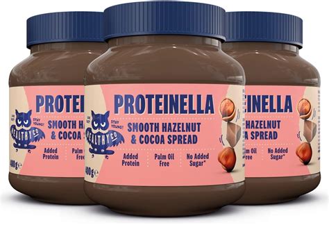 HealthyCo Crema Proteica Spalmabile Nocciole E Cacao 3 X 400g Uno