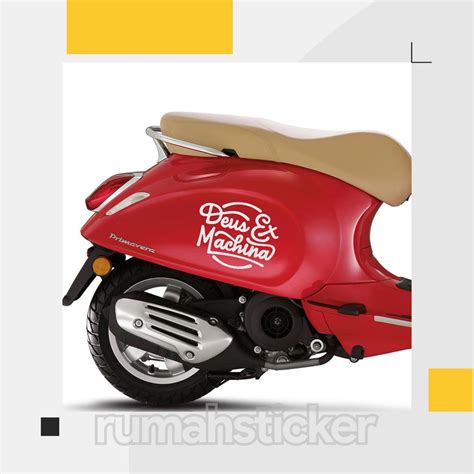 Jual Rs Sticker Stiker Cutting Motor Mobil Tepong Vespa Body Scoopy