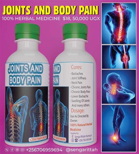 JOINTS AND BODY PAIN HERBAL MEDICINE
