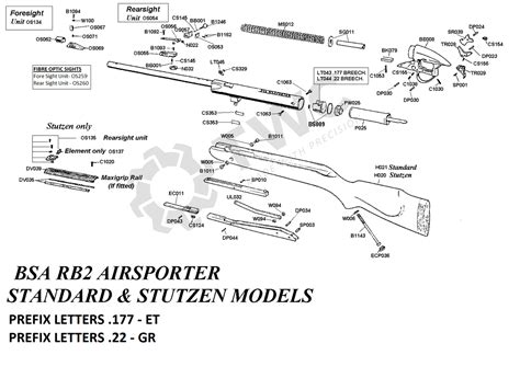 BSA Airsporter RB2 (Diagram Download)