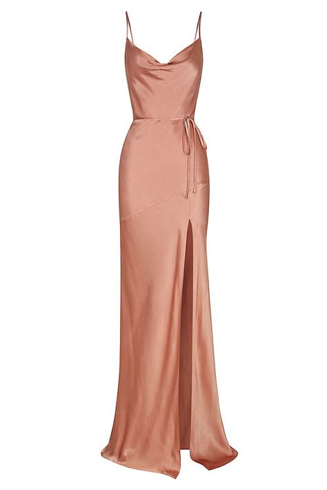 Shona Joy La Lune Bias Cowl Maxi Dress Ros Buy Durable Online Shona