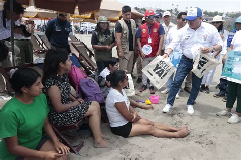 El Ministerio Del Ambiente Realiza Campa A Salva Playas En La Playa