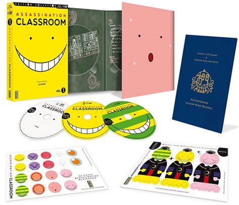 Assassination Classroom Intégrale Blu Ray Dvd Box Coffret Collector