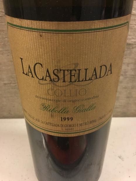 La Castellada Collio Ribolla Gialla Italy Friuli Venezia Giulia