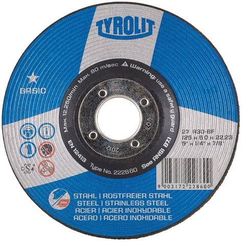 Tyrolit DPC Metal Grinding Disc Advanced Welding Supplies