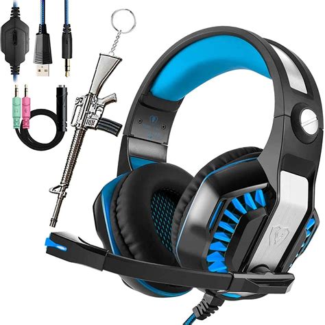 3 5mm Usb Stereo Wired Gaming Headphones Game Headset Over Ear Led With