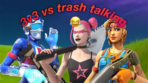 3v3 Vs Trash Talkers YouTube