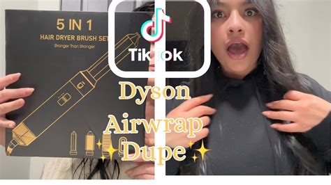 Grwm Testing Tiktok Viral Dyson Airwrap Dupe Youtube