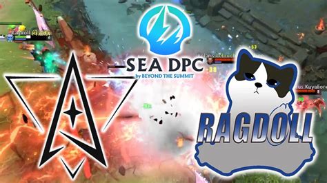 Polaris Esports Vs Ragdoll Stomp Dpc Sea Division Dota