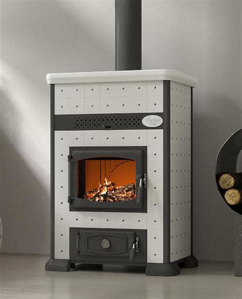 Poêle à bois REGINA 4 COLA GF WÄRMETECHNIK 11 kW contemporain