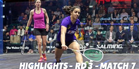 Psa World Championships Rd Highlights El Welily V Waters