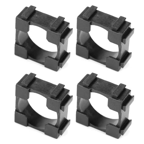 Buy Lithium Battery Plastic Holder Double Batteries Hole Nickel Strip