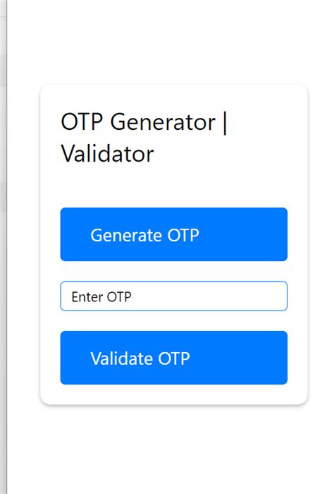 Create An Otp Generator And Validator App Using React Native