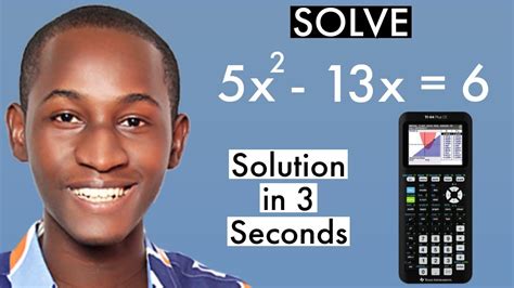 HOW TO SOLVE QUADRATIC EQUATION FAST IN TI 84 PLUS SCIENTIFIC