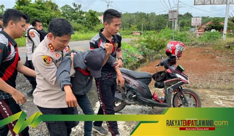 Kecelakaan Terjadi Di Depan Mapolres Kapolres Empat Lawang