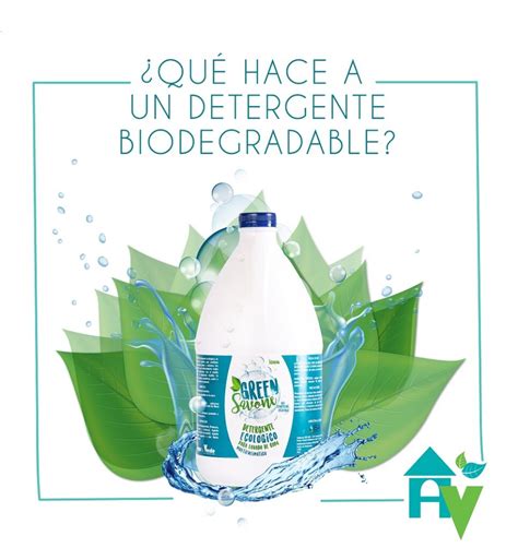 Características de Detergentes y productos biodegradables Hogar Verde