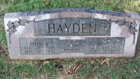 Brian V Hayden Find A Grave Memorial