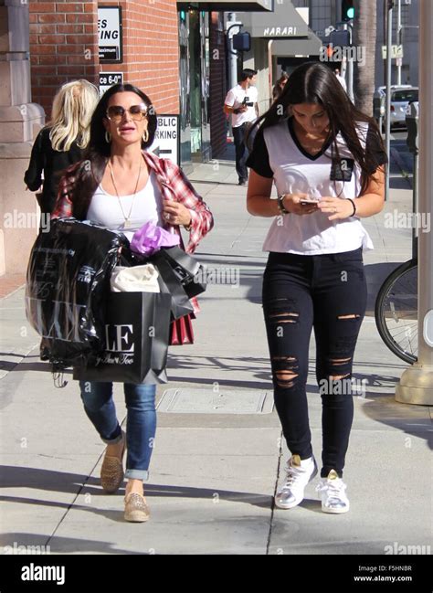 Kyle Richards Out And About With Her Daughter Sophia In Beverly Hills