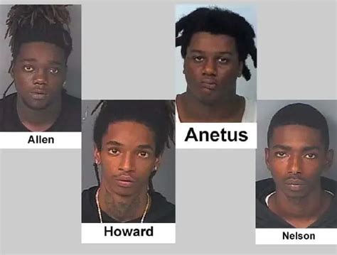 Four Tampa Men Charged In Spring Hill Vehicle Burglary Spree