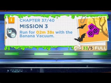 Minion Rush Chapter 37 Mission 3 Run For 02m 38s With The Banana Vacuum