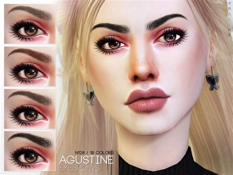 Female Eyebrows The Sims 4 P1 Sims4 Clove Share Asia Tổng Hợp Custom Content The Sims 4 Game