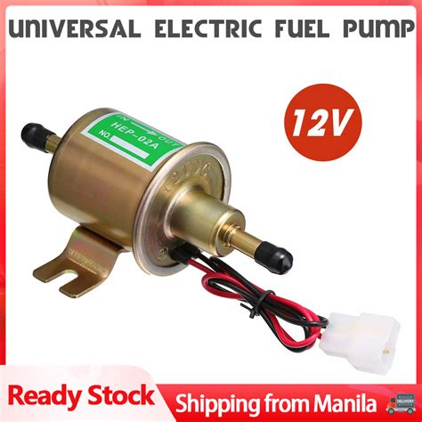 🔥【24 Hours Shipping】electric Fuel Pump 12v Hep 02a Low Pressure Bolt Fixing Wire Universal