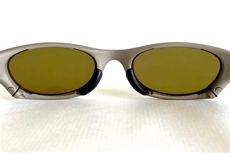 Vintage 2002 Oakley Mag Four S Plasma Sunglasses Including Oakley Metal Vault Made In Usa