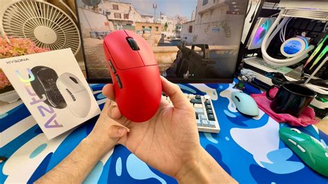 Testando Mouse Barato Kysona M600 Aztec Muito Leve E Boa Bateria