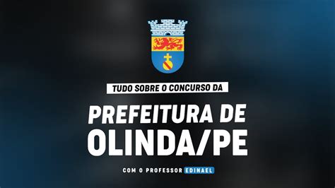 CONCURSO PREFEITURA DE OLINDA PE PLANEJAMENTO DE ESTUDOS YouTube