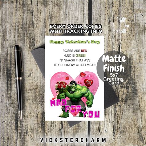 Funny Valentines Day Card For Her Id Smash That Ass Happy Valentines Cards Dirty Adult Gifts