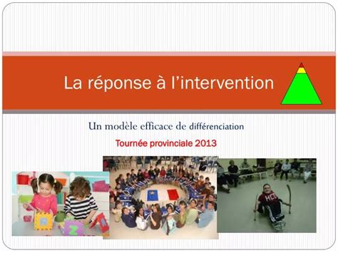 Ppt La R Ponse Lintervention Powerpoint Presentation Free