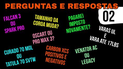 Perguntas e Respostas 02 Tirando as dúvidas dos inscritos YouTube