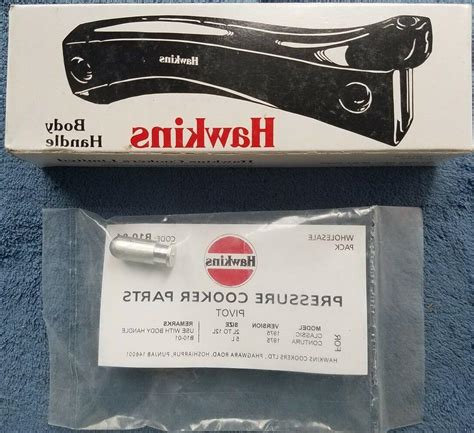 Hawkins Pressure Cooker Body Handle w/Studs Screws and