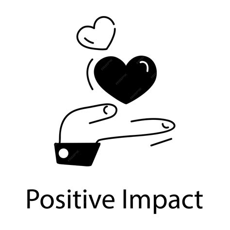 Premium Vector Check Out Linear Icon Of Positive Impact