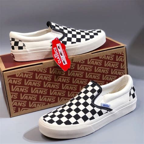 Giày Vans Nam Nữ Giày Vans Các Màu Hot Trend Vans Đen Vans Lười Caro Vans Caro Buộc Dây Vans Chữ