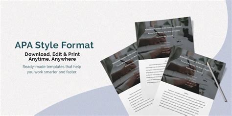 APA Style Format Template in Word, Google Docs - Download | Template.net