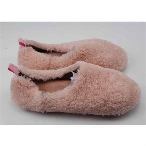 China Lady Curl Fur Sheepskin Indoor Slipper Factory And Suppliers