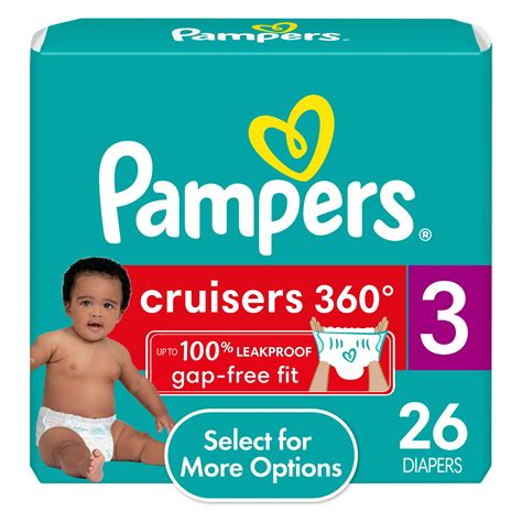 Pampers Cruisers 360 Diapers Size 3 26 Count Select For More Options