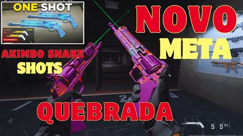 One Shot Akimbo Snake Shots Em Warzone Melhor Configura O De