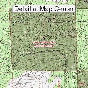 Amazon USGS Topographic Quadrangle Map Condrey Mountain