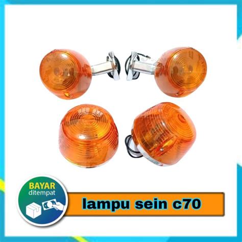 Jual Lampu Sen C70 Depan Belakang Sein Riting Reting Indonesia Shopee