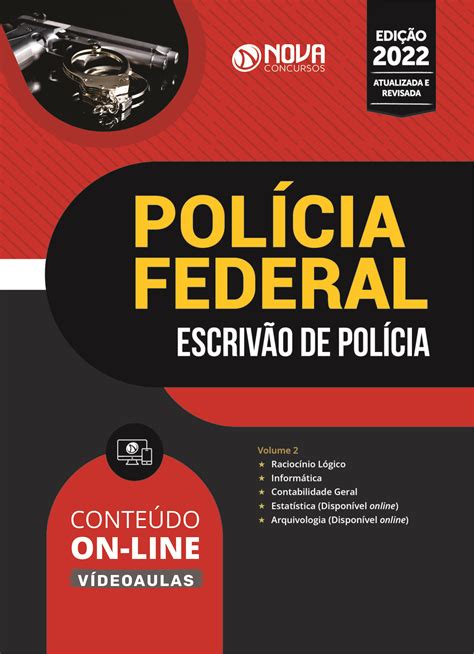 Apostila PF 2022 Escrivão de Polícia