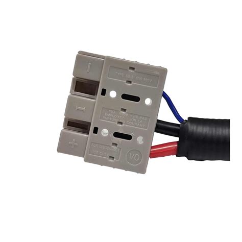 Blue Bar 3 Pin Anderson Style Plug Pos / Neg / Ignition Wire | eBay ...