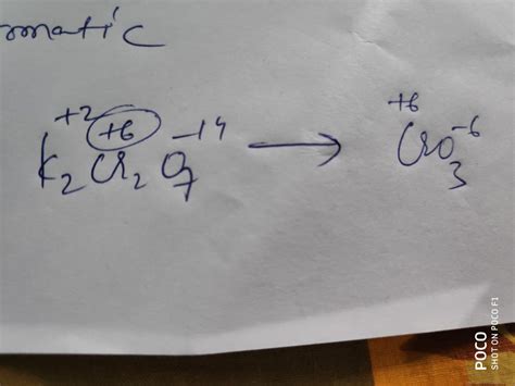 What Changes Occur When Acidified Cr2O7 2 Ion Reacts With H2O2