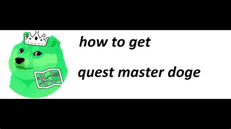 Find The Doge Heads 2 Quest Master Doge Youtube