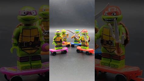 Tmnt Mutant Mayhem Minifigures Unofficial Lego Minifigures Youtube