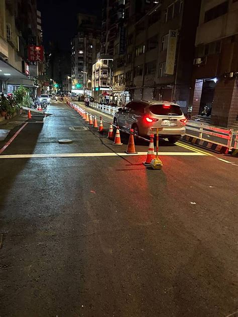 北市南京西路天坑填平北側雙向通車 13日低壓灌漿補強 自由電子報 Line Today